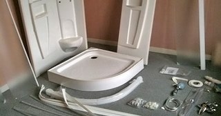 Установка душевой кабины Салехард, цена от 3029 руб.